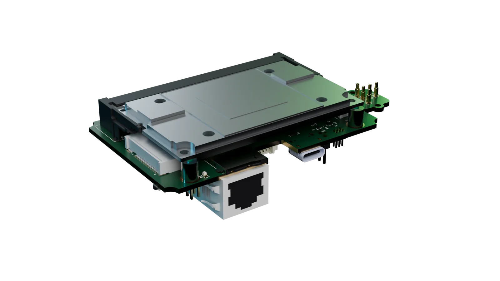 Hub with GPU