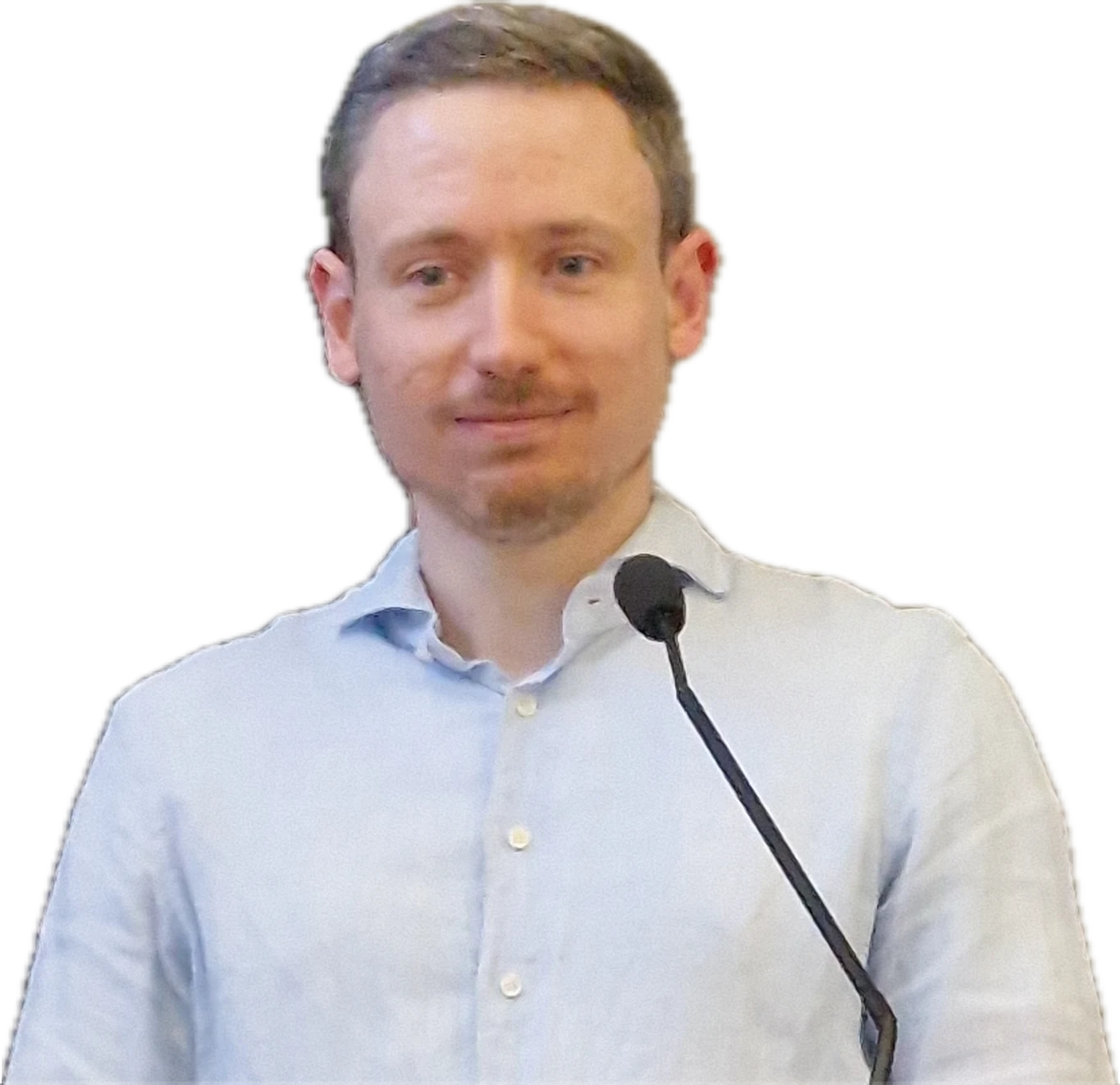 Jens Schneider, Gründer und Co-CTO von IGNAITE, spricht am Mikrofon.